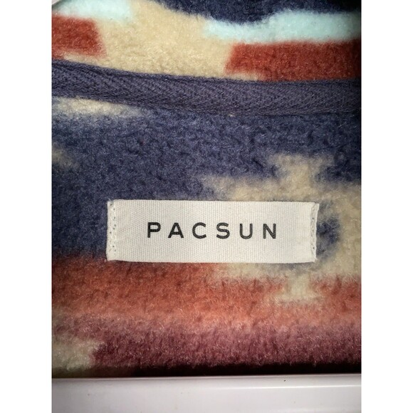 PACSUN Sweater Pullover Aztec Cowboy Western Sweatshirt Zip Jacket - Picture 8 of 10